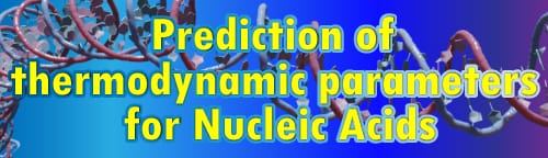 Prediction of thermodynamic parameters for Nucleic Acids