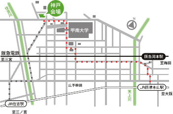地図を拡大する