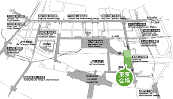 地図を拡大する